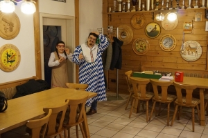 Papa und Tochter Mäschkerle