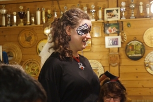 Tamara kaum zu erkennen